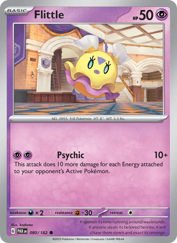 Flittle 80 Paradox Rift Pokesingles