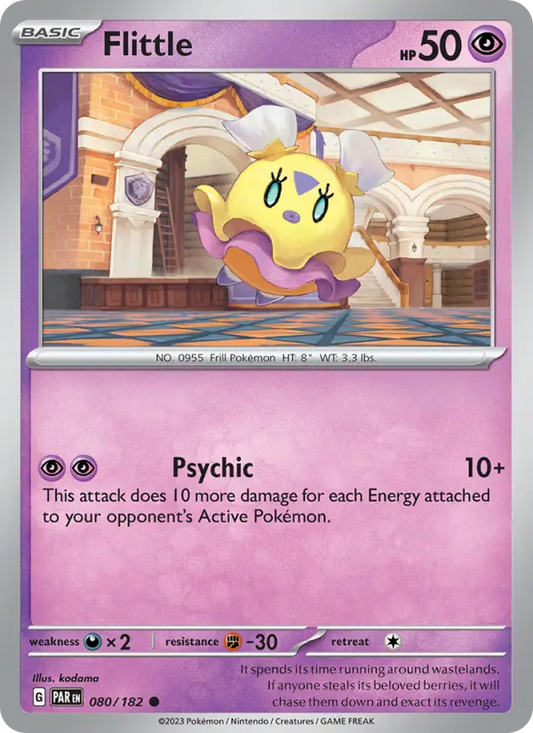 Flittle 80 Paradox Rift Pokesingles