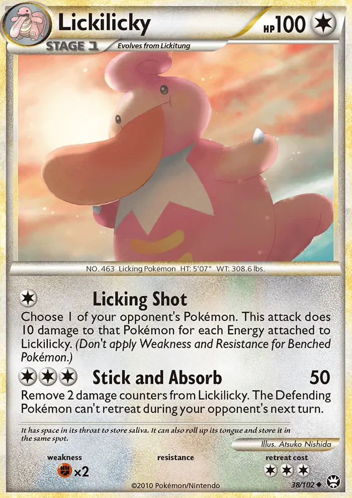 Lickilicky 38 Triumphant Pokesingles