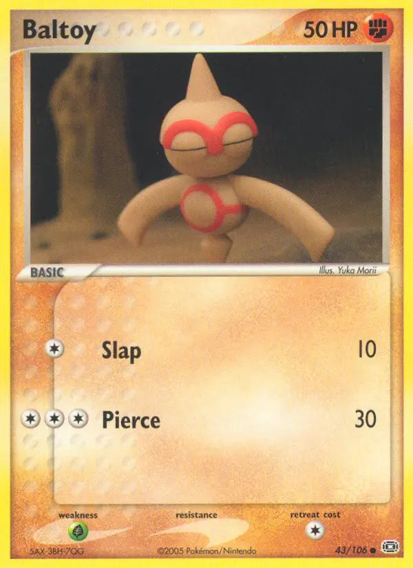 Baltoy 43 Emerald Pokesingles