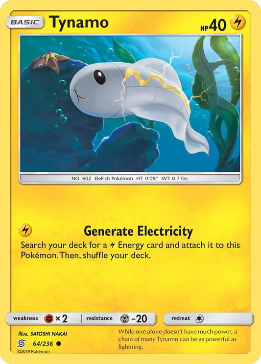 Tynamo 64 Unified Minds Pokesingles
