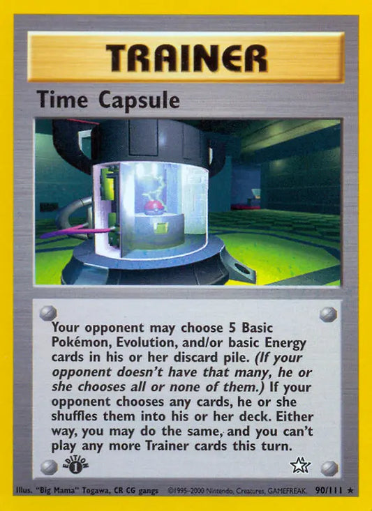 Time Capsule 90 Neo Genesis Pokesingles