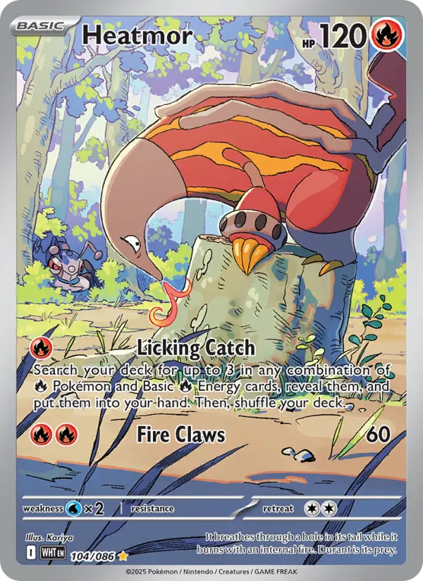 Heatmor 104 White Flare Pokesingles