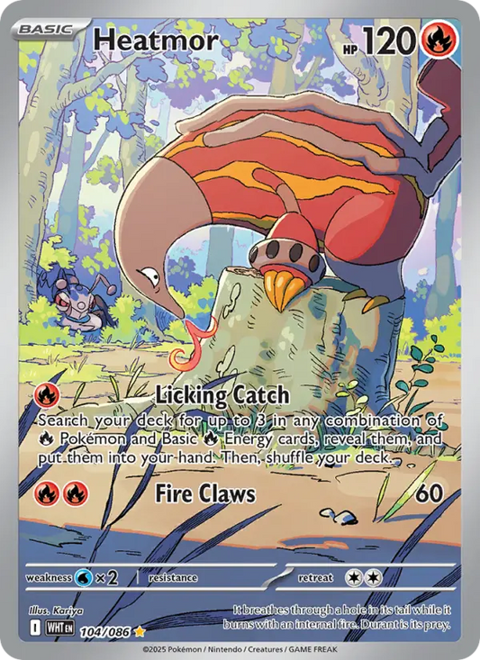 Heatmor 104 White Flare Pokesingles