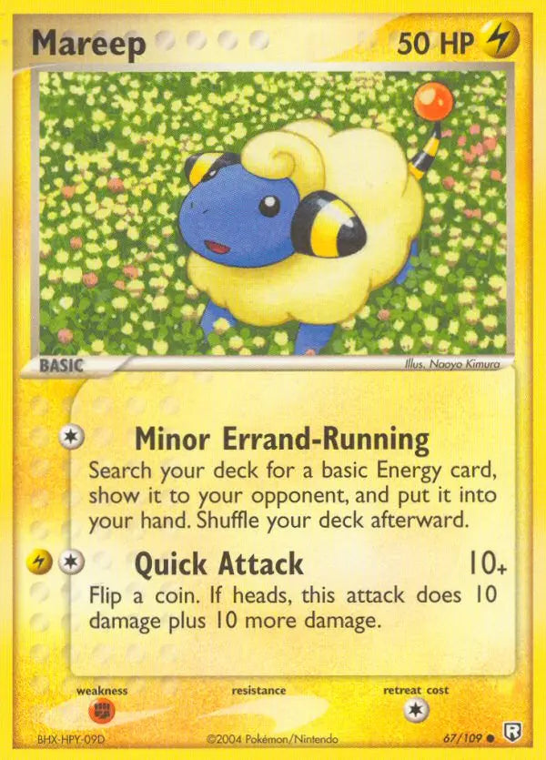 Mareep 67 Team Rocket Returns Pokesingles
