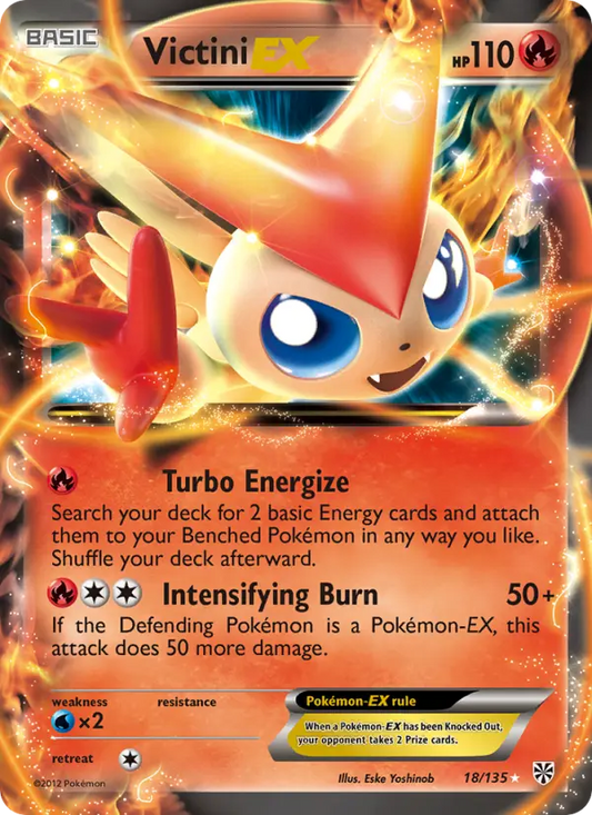 Victini-EX 18 Plasma Storm Pokesingles