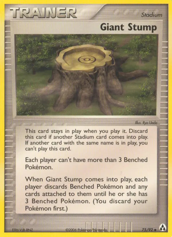 Giant Stump 75 Legend Maker Pokesingles