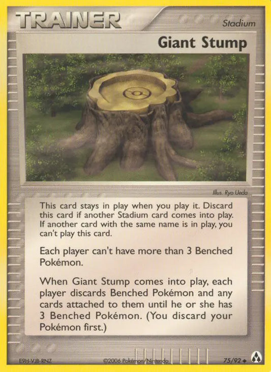 Giant Stump 75 Legend Maker Pokesingles