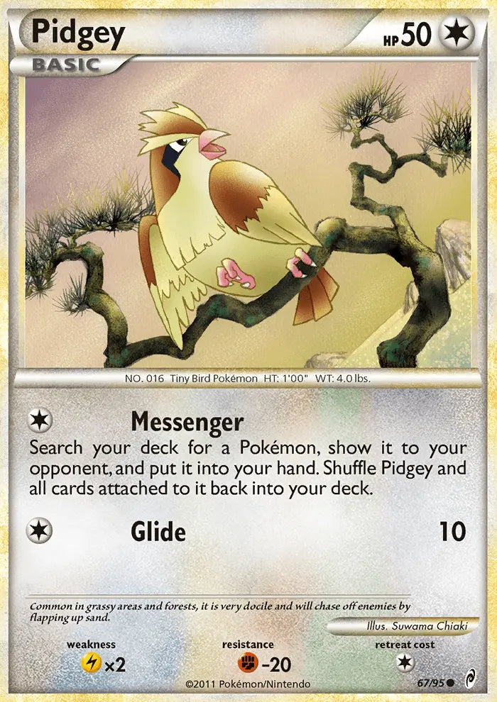 Pidgey 67 Call of Legends Pokesingles