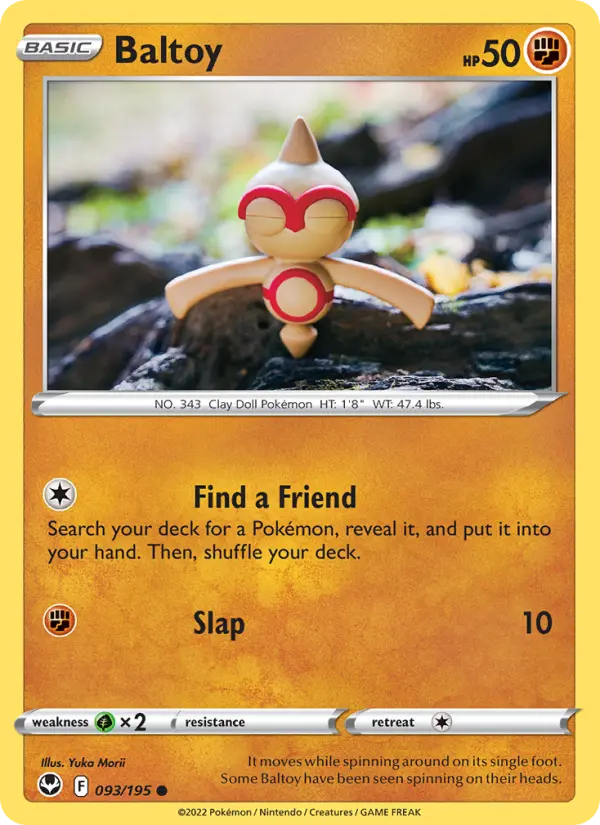 Baltoy 93 Silver Tempest Pokesingles