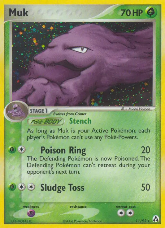 Muk 11 Legend Maker Pokesingles