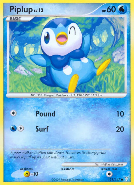Piplup 121 Supreme Victors Pokesingles