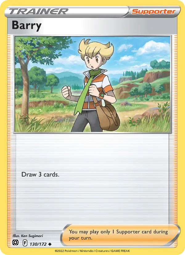 Barry 130 Brilliant Stars Pokesingles