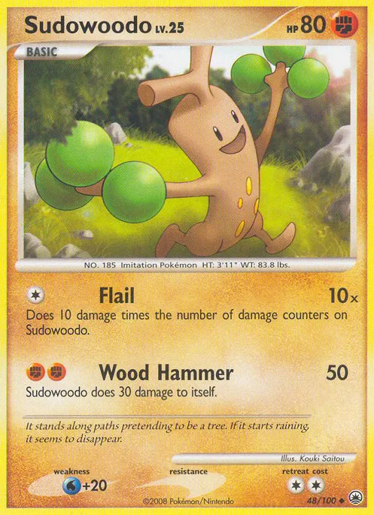 Sudowoodo 48 Majestic Dawn Pokesingles