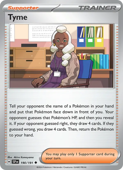 Tyme 190 Surging Sparks Pokesingles