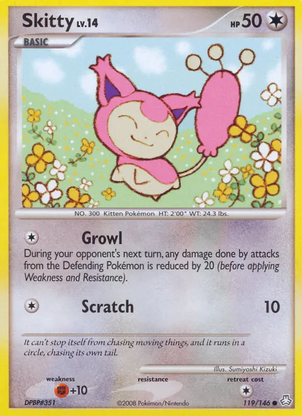 Skitty 119 Legends Awakened Pokesingles