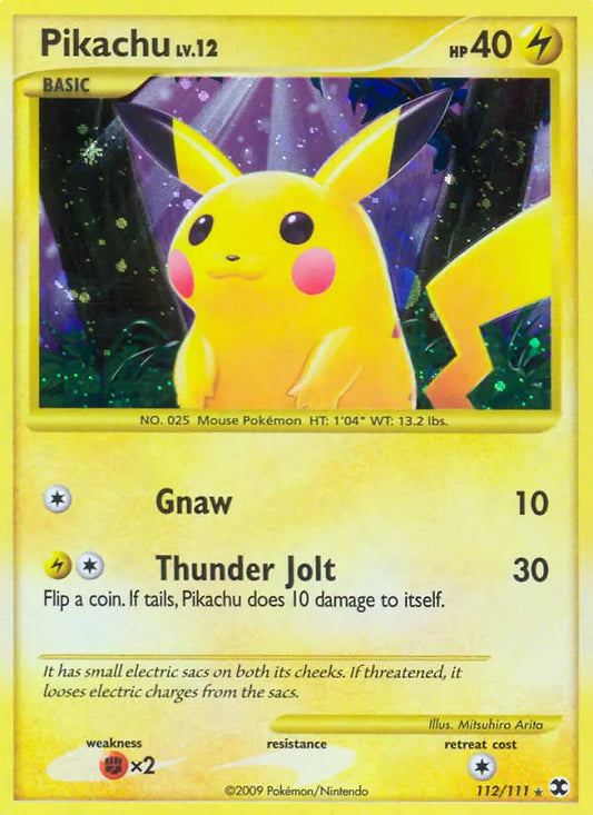 Pikachu 112 Rising Rivals Pokesingles