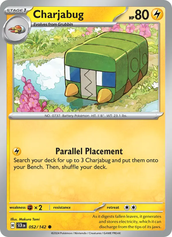 Charjabug 52 Stellar Crown Pokesingles