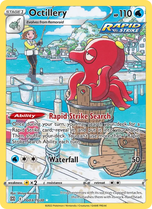 Octillery TG03 Brilliant Stars Pokesingles