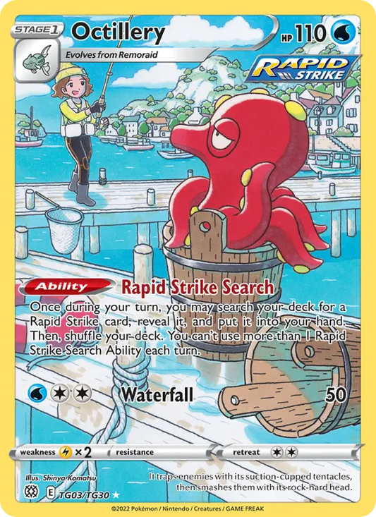 Octillery TG03 Brilliant Stars Pokesingles