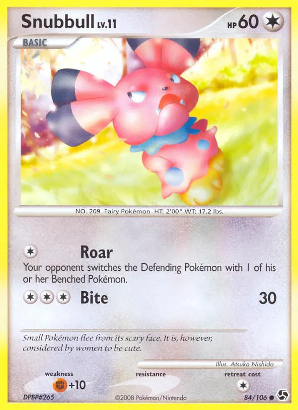 Snubbull 84 Great Encounters Pokesingles
