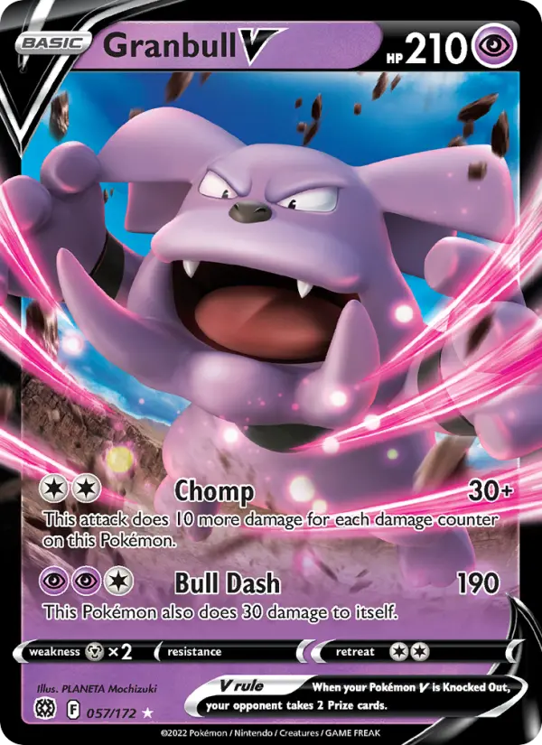 Granbull V 57 Brilliant Stars Pokesingles