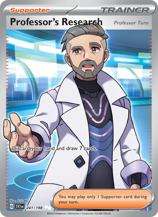 Professor's Research 241 Scarlet & Violet Pokesingles