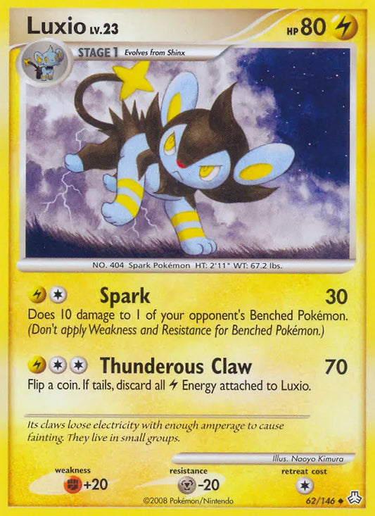 Luxio 62 Legends Awakened Pokesingles
