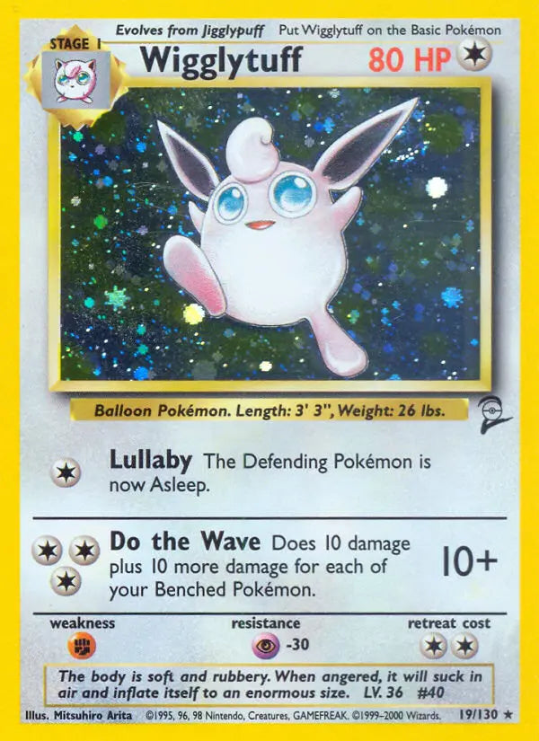 Wigglytuff 19 Base Set 2 Pokesingles