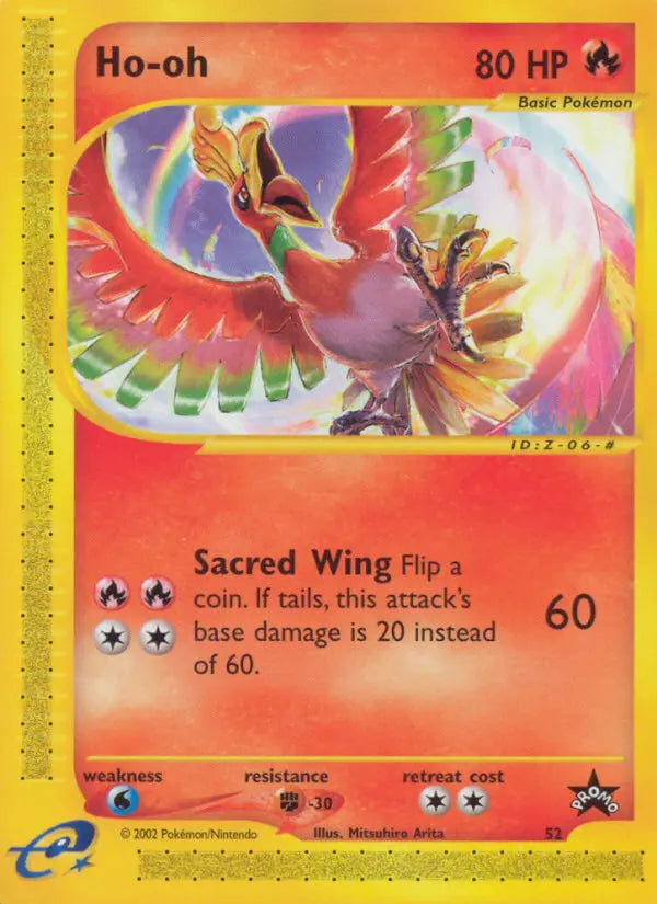 Ho-oh 52 Wizards Black Star Promos Pokesingles
