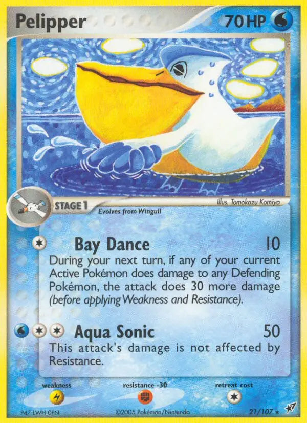 Pelipper 21 Deoxys Pokesingles