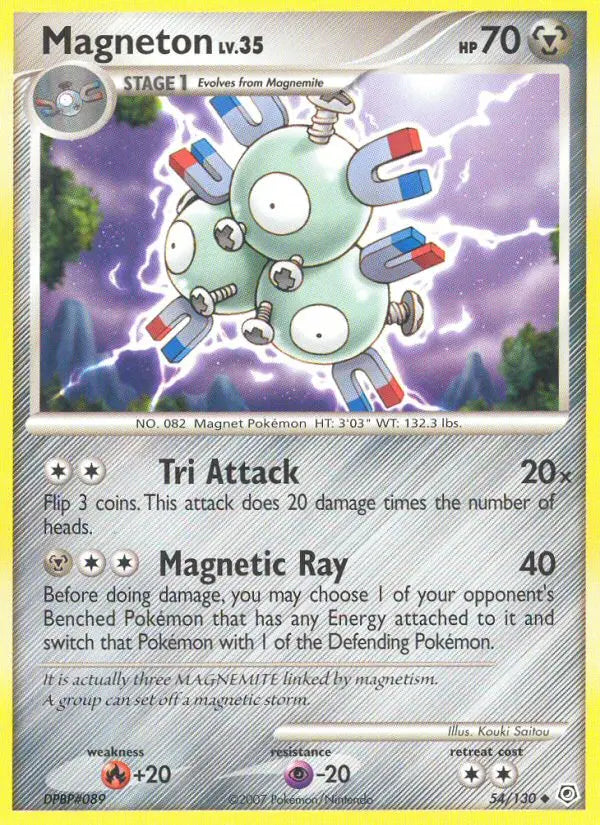 Magneton 54 Diamond & Pearl Pokesingles