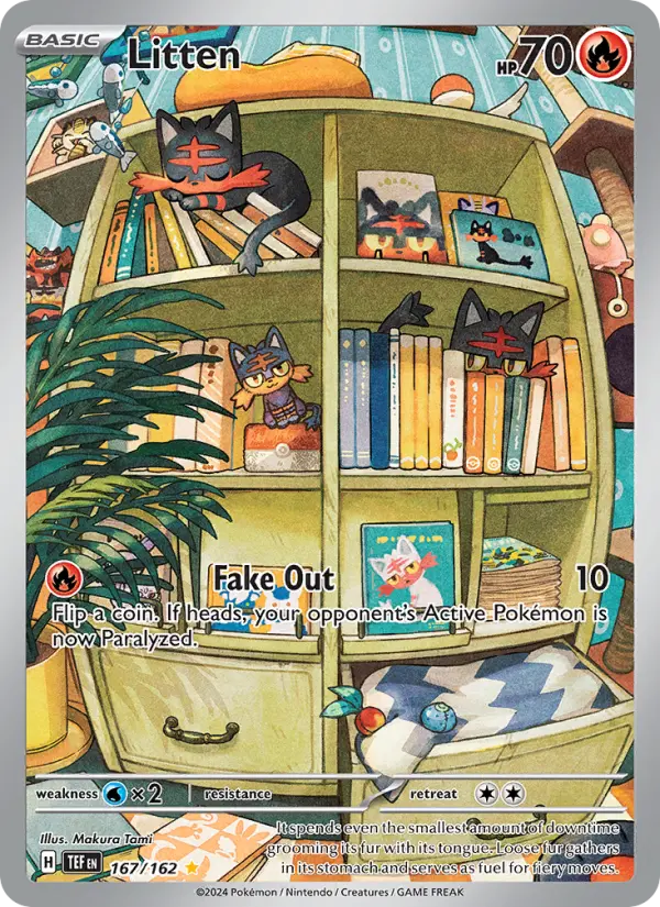 Litten 167 Temporal Forces Pokesingles
