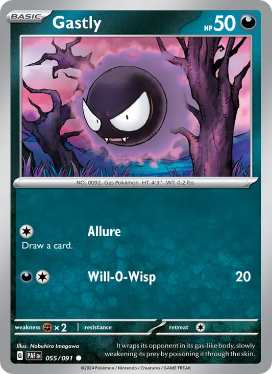 Gastly 55 Paldean Fates Pokesingles