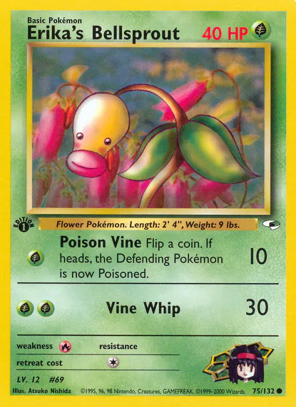 Erika's Bellsprout 75 Gym Heroes Pokesingles