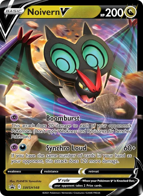 Noivern V SWSH148 SWSH Black Star Promos Pokesingles