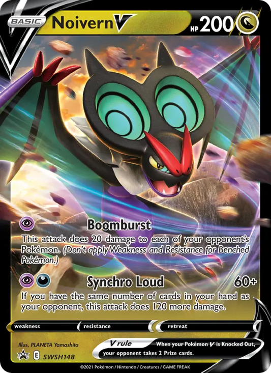 Noivern V SWSH148 SWSH Black Star Promos Pokesingles