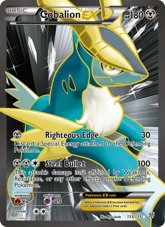 Cobalion-EX 133 Plasma Storm Pokesingles
