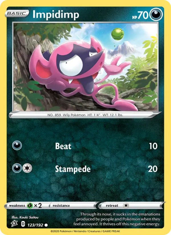 Impidimp 123 Rebel Clash Pokesingles