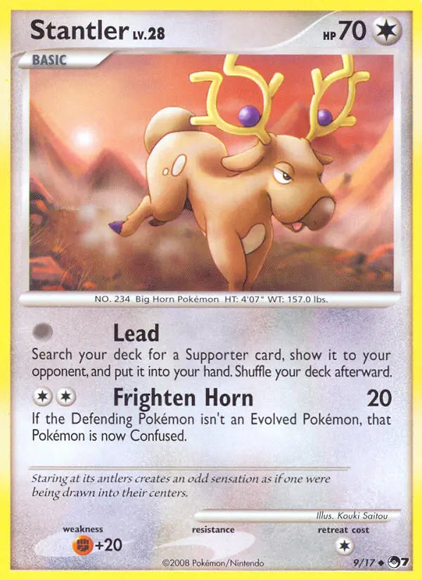 Stantler 9 POP Series 7 Pokesingles