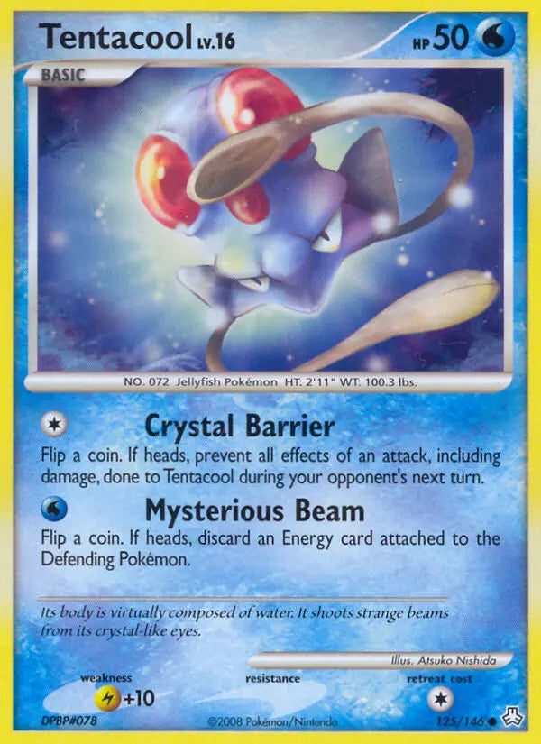 Tentacool 125 Legends Awakened Pokesingles