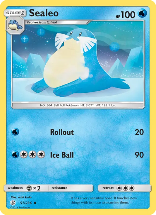 Sealeo 51 Cosmic Eclipse Pokesingles