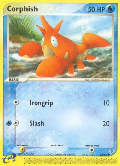 Corphish 53 Dragon Pokesingles