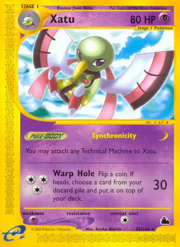 Xatu 35 Skyridge Pokesingles