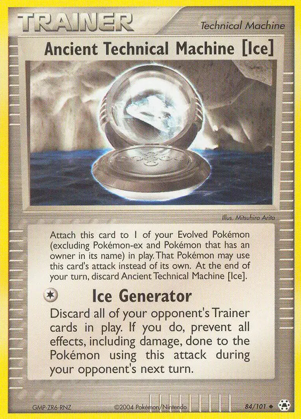Ancient Technical Machine (Ice) 84 Hidden Legends Pokesingles