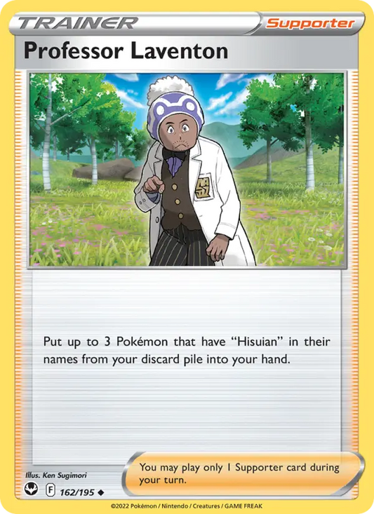 Professor Laventon 162 Silver Tempest Pokesingles