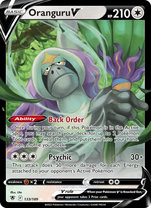 Oranguru V 133 Astral Radiance Pokesingles