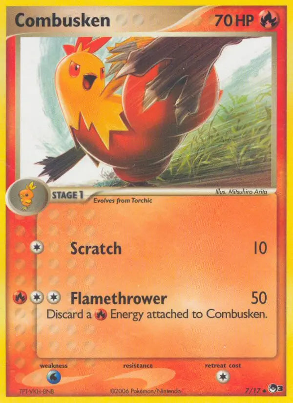 Combusken 7 POP Series 3 Pokesingles