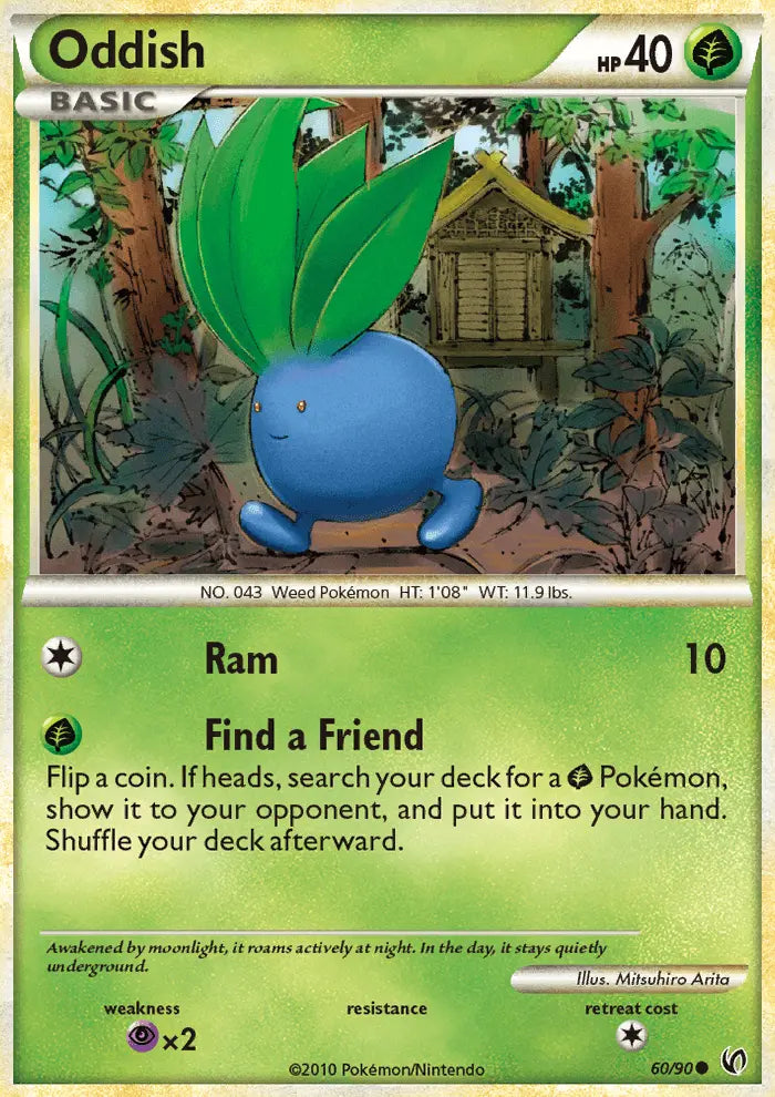 Oddish 60 Undaunted Pokesingles