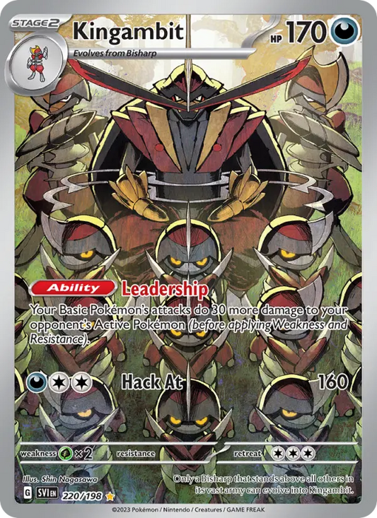 Kingambit 220 Scarlet & Violet Pokesingles
